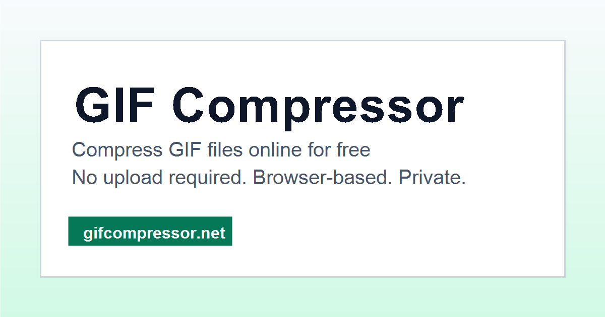 gif compressor screenshot